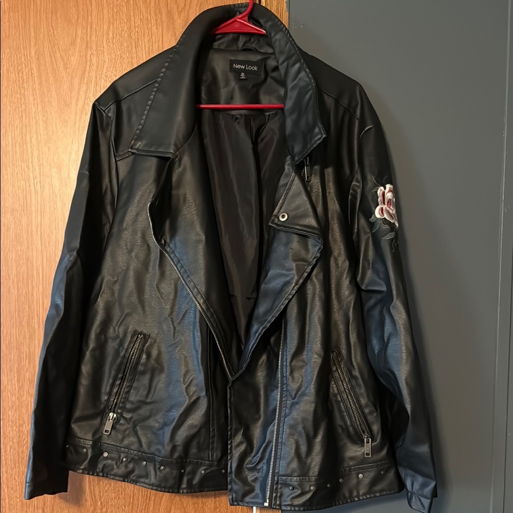 New Look Black Faux Leather Jacket